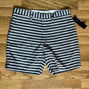 Marc by Marc Jacobs Mens Shorts Stripes Print Flat Front Multi Ink Size 30